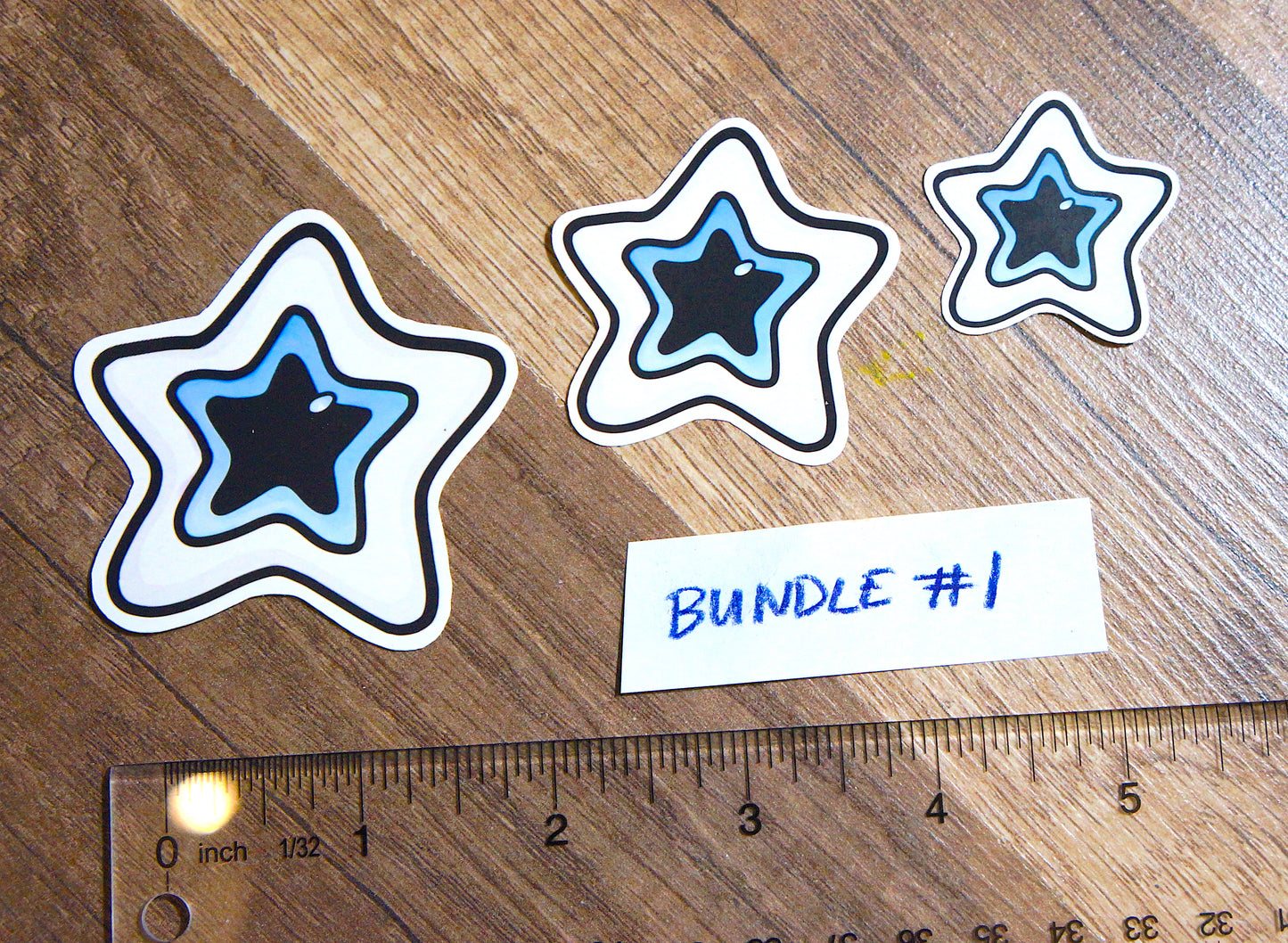 Starry Eye Sticker ★ BUNDLE #1 - 3 stickers