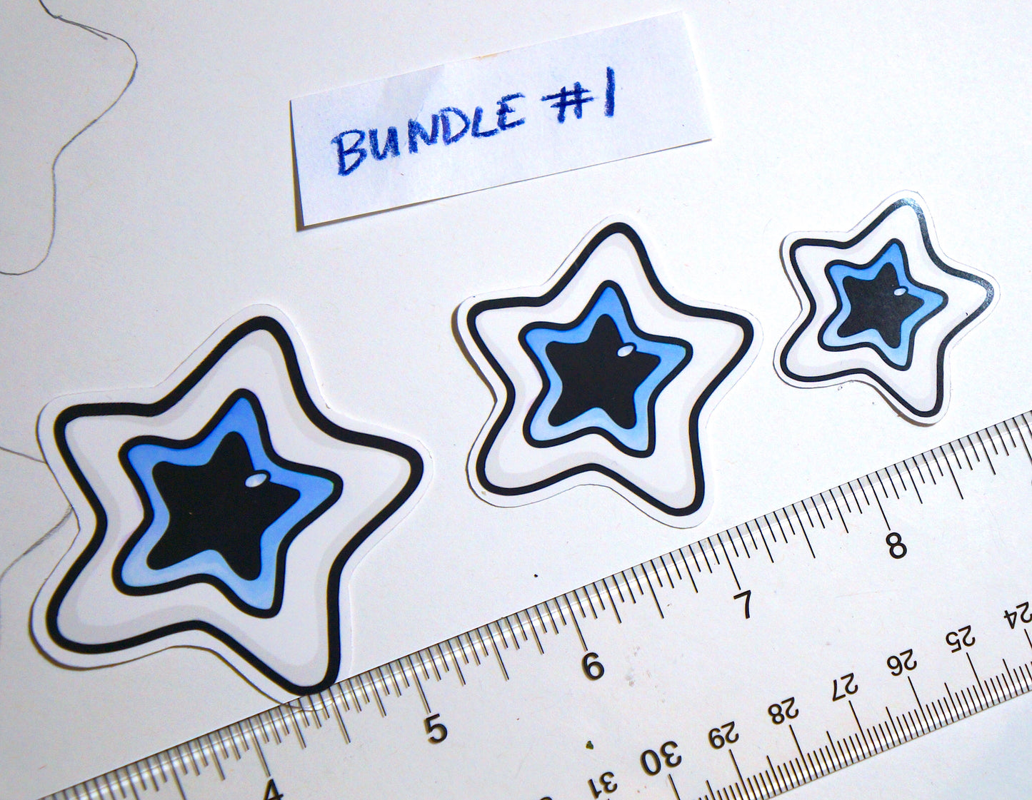 Starry Eye Sticker ★ BUNDLE #1 - 3 stickers