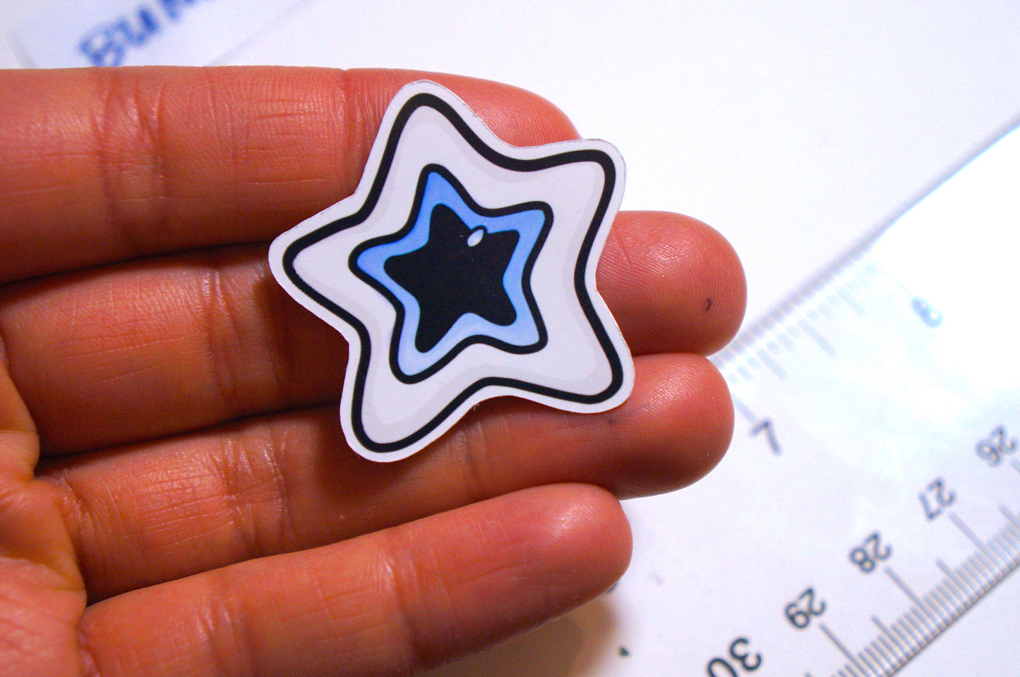 Starry Eye Sticker ✩ Size C - 2.11" - M