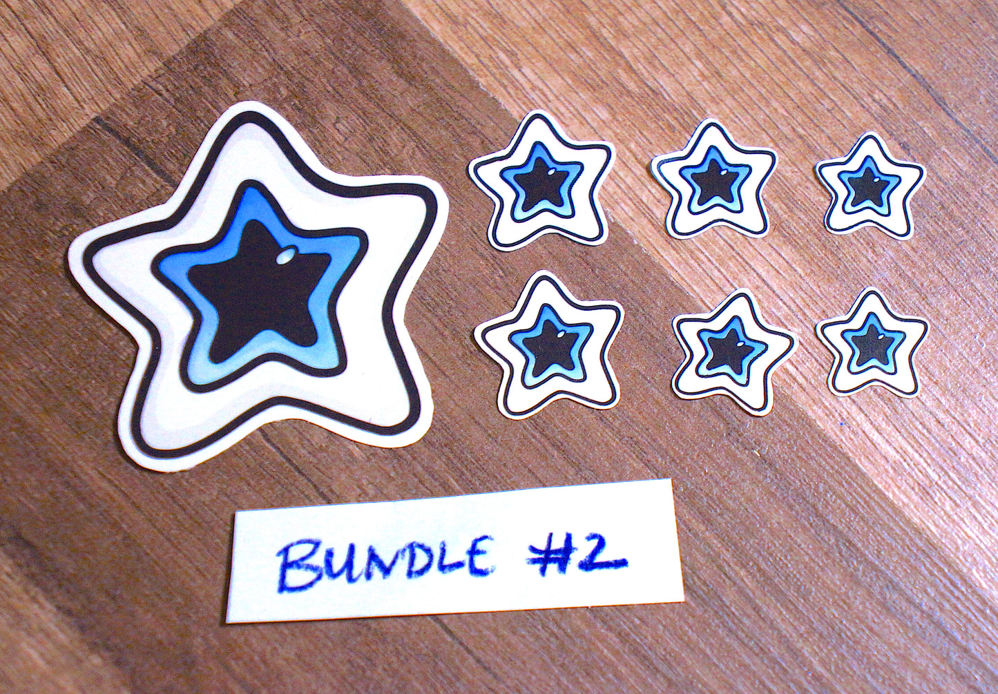 Starry Eye Sticker ★ BUNDLE #2 - 7 stickers