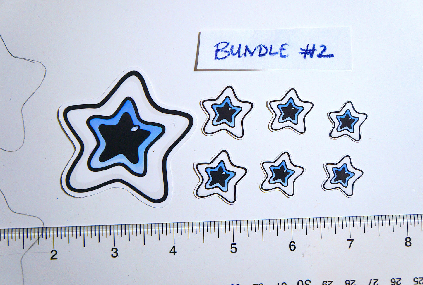 Starry Eye Sticker ★ BUNDLE #2 - 7 stickers