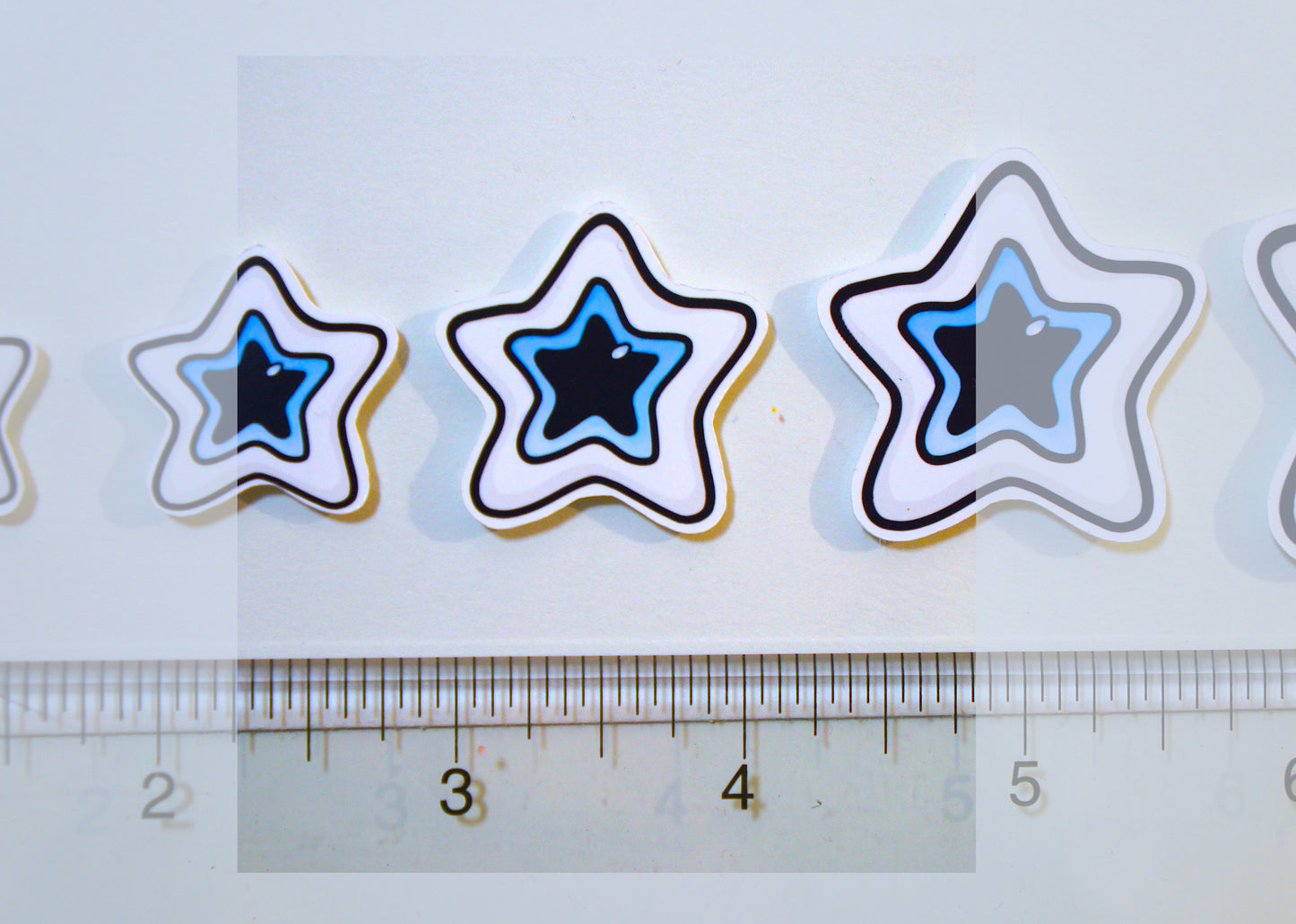 Starry Eye Sticker ✩ Size E - 1.25" - XS